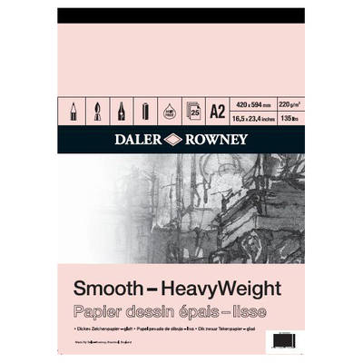 Daler Rowney Smooth HeavyWeight 220g 25 Yaprak A2