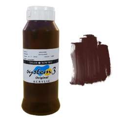 Daler Rowney - Daler Rowney System 3 Akrilik Boya 1000ml Burnt Umber