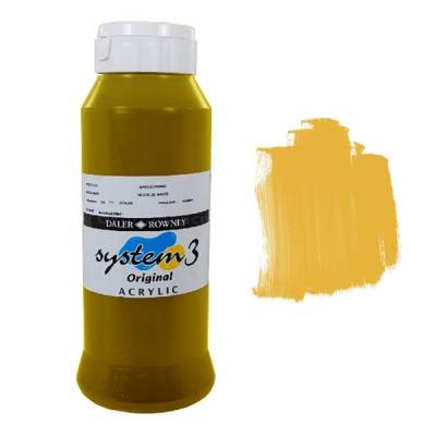 Daler Rowney System 3 Akrilik Boya 1000ml Cadmium Yellow