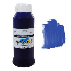 Daler Rowney - Daler Rowney System 3 Akrilik Boya 1000ml Ultramarine