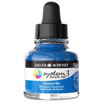 DR System 3 Akrilik Mürekkep 29.5ml 100 Fluorescent Blue