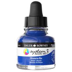 Daler Rowney - DR System 3 Akrilik Mürekkep 29.5ml 123 Ultramarine Blue