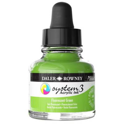 DR System 3 Akrilik Mürekkep 29.5ml 349 Fluorescent Green