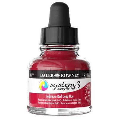 DR System 3 Akrilik Mürekkep 29.5ml 504 Cadmium Red Deep Hue