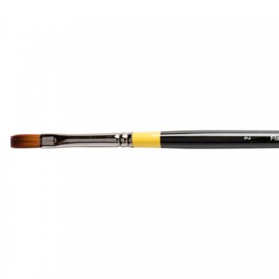 Daler Rowney System 3 Seri 44 Uzun Sap Düz Kesik Uçlu Fırça No:2