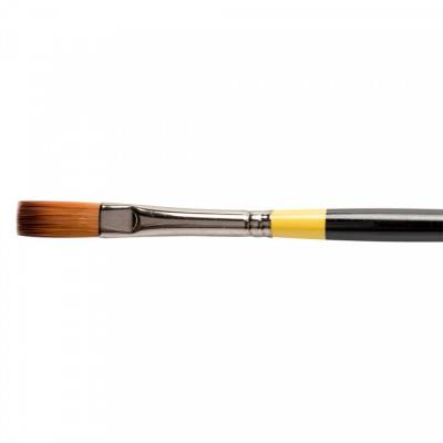 Daler Rowney System 3 Seri 44 Uzun Sap Düz Kesik Uçlu Fırça No:6