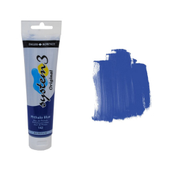 Daler Rowney - Daler Rowney System 3 Akrilik Boya 150ml 142 Phthalo Blue (Phthalocyanine)