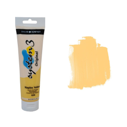 Daler Rowney - Daler Rowney System 3 Akrilik Boya 150ml 634 Naples Yellow