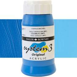 Daler Rowney - Daler Rowney System 3 Akrilik Boya 500ml 112 Coeruleum Blue (hue)