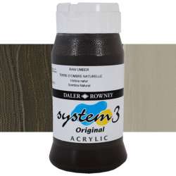 Daler Rowney - Daler Rowney System 3 Akrilik Boya 500ml 247 Raw Umber