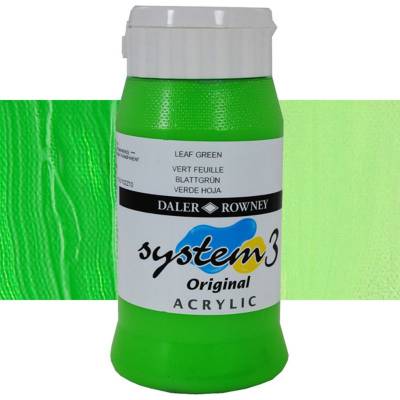 Daler Rowney System 3 Akrilik Boya 500ml 355 Leaf Green