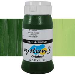 Daler Rowney - Daler Rowney System 3 Akrilik Boya 500ml 375 Sap Green