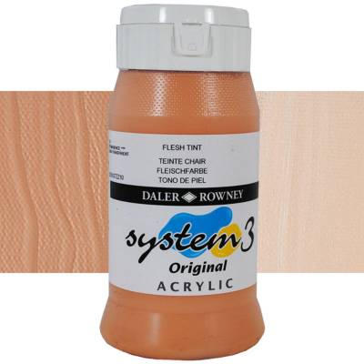 Daler Rowney System 3 Akrilik Boya 500ml 578 Flesh Tint