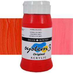 Daler Rowney - Daler Rowney System 3 Akrilik Boya 500ml 588 Vermilion (hue)