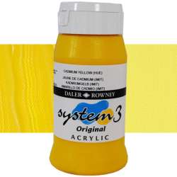 Daler Rowney - Daler Rowney System 3 Akrilik Boya 500ml 620 Cadmium Yellow (hue)