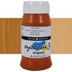 Daler Rowney - Daler Rowney System 3 Akrilik Boya 500ml 667 Raw Sienna