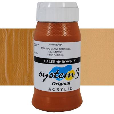 Daler Rowney System 3 Akrilik Boya 500ml 667 Raw Sienna