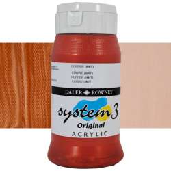 Daler Rowney - Daler Rowney System 3 Akrilik Boya 500ml 230 Copper