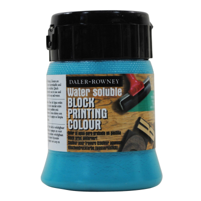 DR Water Soluble Blockprint Linol Boyası 250ml 145 Turquoise