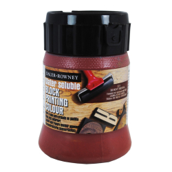 Daler Rowney - DR Water Soluble Blockprint Linol Boyası 250ml 221 Burnt Sienna