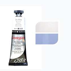 Daler Rowney - Daler Rowney Georgian Yağlı Boya 38ml No:001 Zinch White