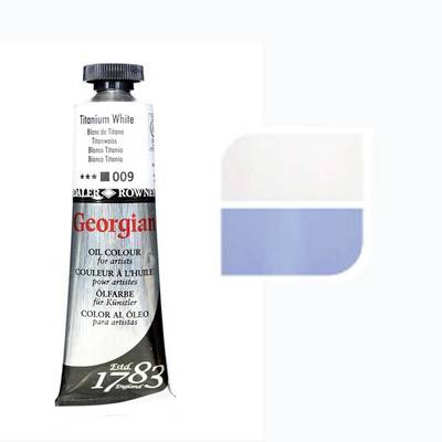 Daler Rowney Georgian Yağlı Boya 38ml No:009 Titanium White