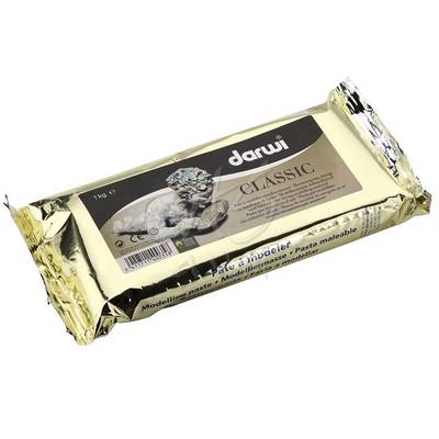 Darwi Classic Seramik Hamuru 1000g Beyaz