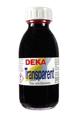 Deka Transparent Cam Boyası 125ml Karmin No:20