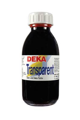 Deka Transparent Cam Boyası 125ml Orange No:10