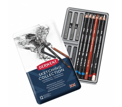 Derwent - Derwent Sketching Collection 12li Set