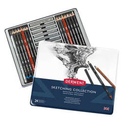 Derwent - Derwent Sketching Collection 24lü Set