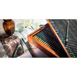 Derwent Artists Pencils Artist Kuru Boya Kalemi 120li Set Ahşap Kutu - 3