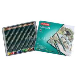 Derwent - Derwent Artists Pencils Artist Kuru Boya Kalemi 24lü Set