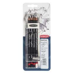 Derwent - Derwent Charcoal Çizim Kalem Seti 9lu