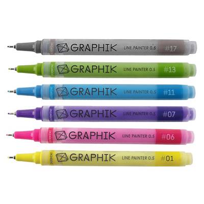 Derwent Graphik Line 6lı Set 1