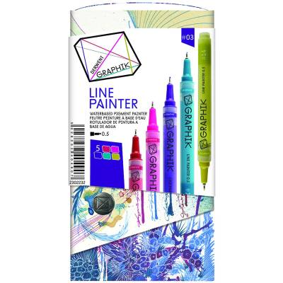 Derwent Graphik Line Maker 5li Set No:03 Kod:2302232