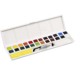 Derwent - Derwent Inktense Sulu Boya Seti Yarım Tablet 24lü (1)