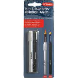 Derwent - Derwent Pencil Extenders Kalem Uzatıcısı Seti 2li