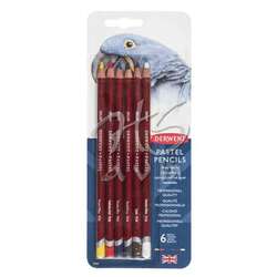 Derwent - Derwent Pastel Pencils Pastel Kalemi 6lı Set