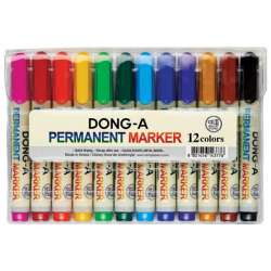 Dong-A - Dong-a Permanent Marker Kalem 12li