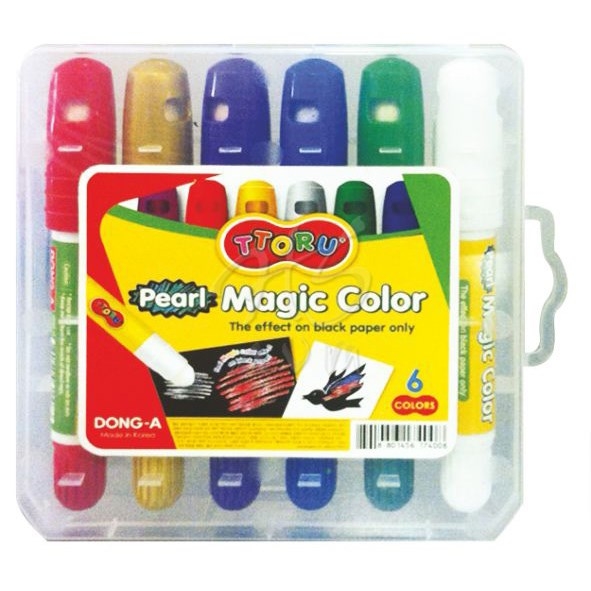 Dong-a Toru Pearl Magic Color Sihirli Jel Mum Boya 6 Renk 269107