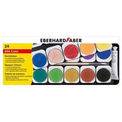 Eberhard Faber - Eberhard Faber Opak Sulu Boya Plastik Kutu 24lü 578124