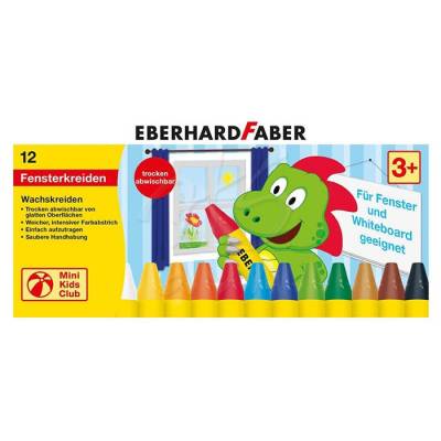 Eberhard Faber Wax Crayons Cama Yazan Pastel Boya 12li 524112