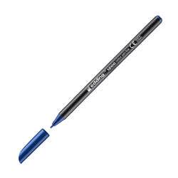 Edding - Edding 1200 İnce Uçlu Keçeli Kalem 1mm 017 Çelik Mavisi