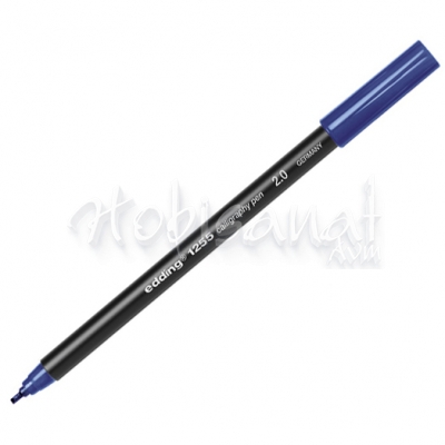 Edding 1255 Kaligrafi Kalemi 3lü Set (2mm - 3.5mm - 5mm) - Mavi