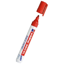 Edding - Edding 360 XL Beyaz Tahta Kalemi Kırmızı (1)