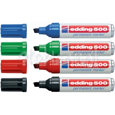 Edding 500 Kesik Uçlu Permanent Markör Kalem 2-7mm