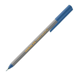 Edding - Edding 55 Fineliner Keçeli Kalem Çelik Mavisi Blue 17
