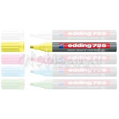 Edding 725 Neon Beyaz Tahta Kalemi Sarı