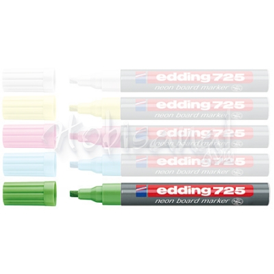 Edding 725 Neon Beyaz Tahta Kalemi Yeşil